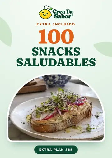 Portada de 100 Snacks Saludables