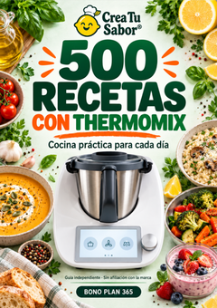 Portada de 500 Recetas Thermomix · CreaTuSabor