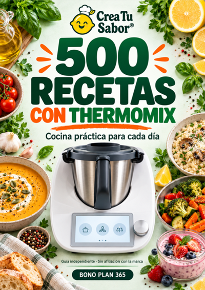 Portada de 500 Recetas Thermomix · CreaTuSabor