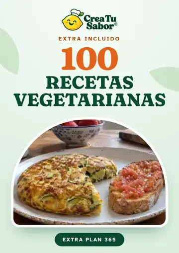 Portada de 100 Recetas Vegetarianas